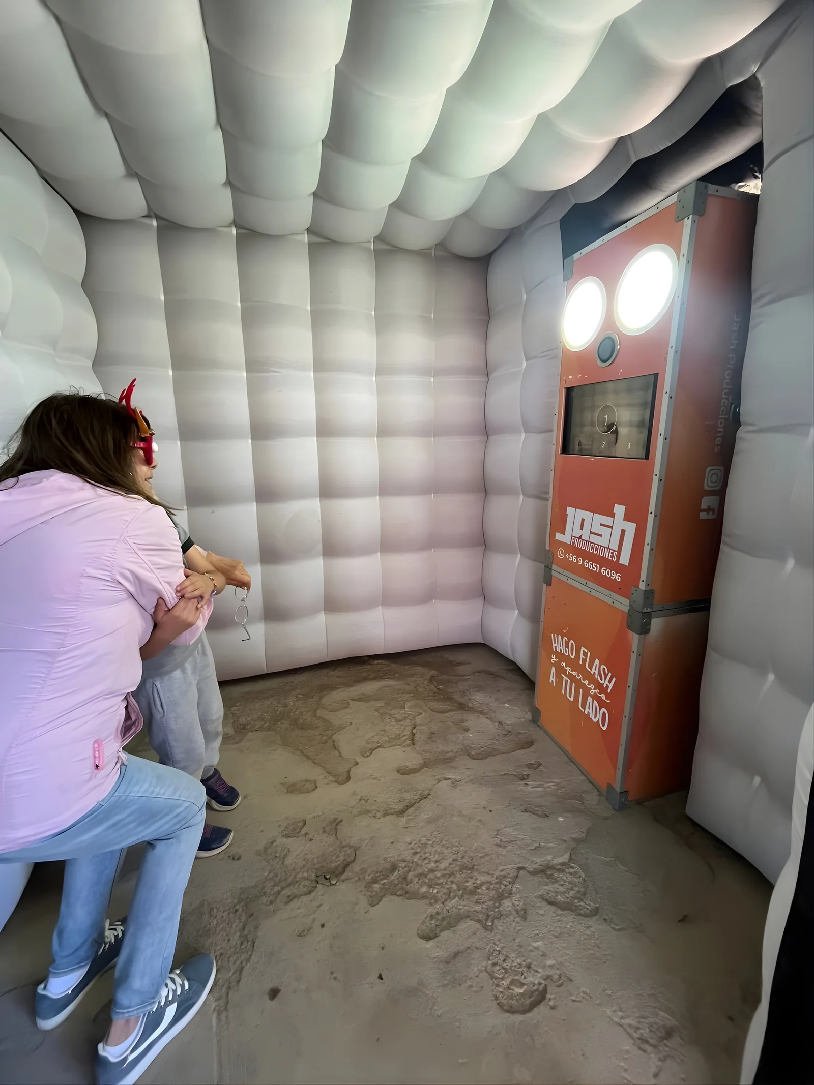 Cabina fotográfica de JASH Producciones